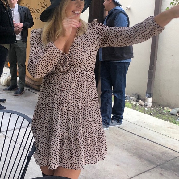 Spotted print dress - Picture 5 of 6